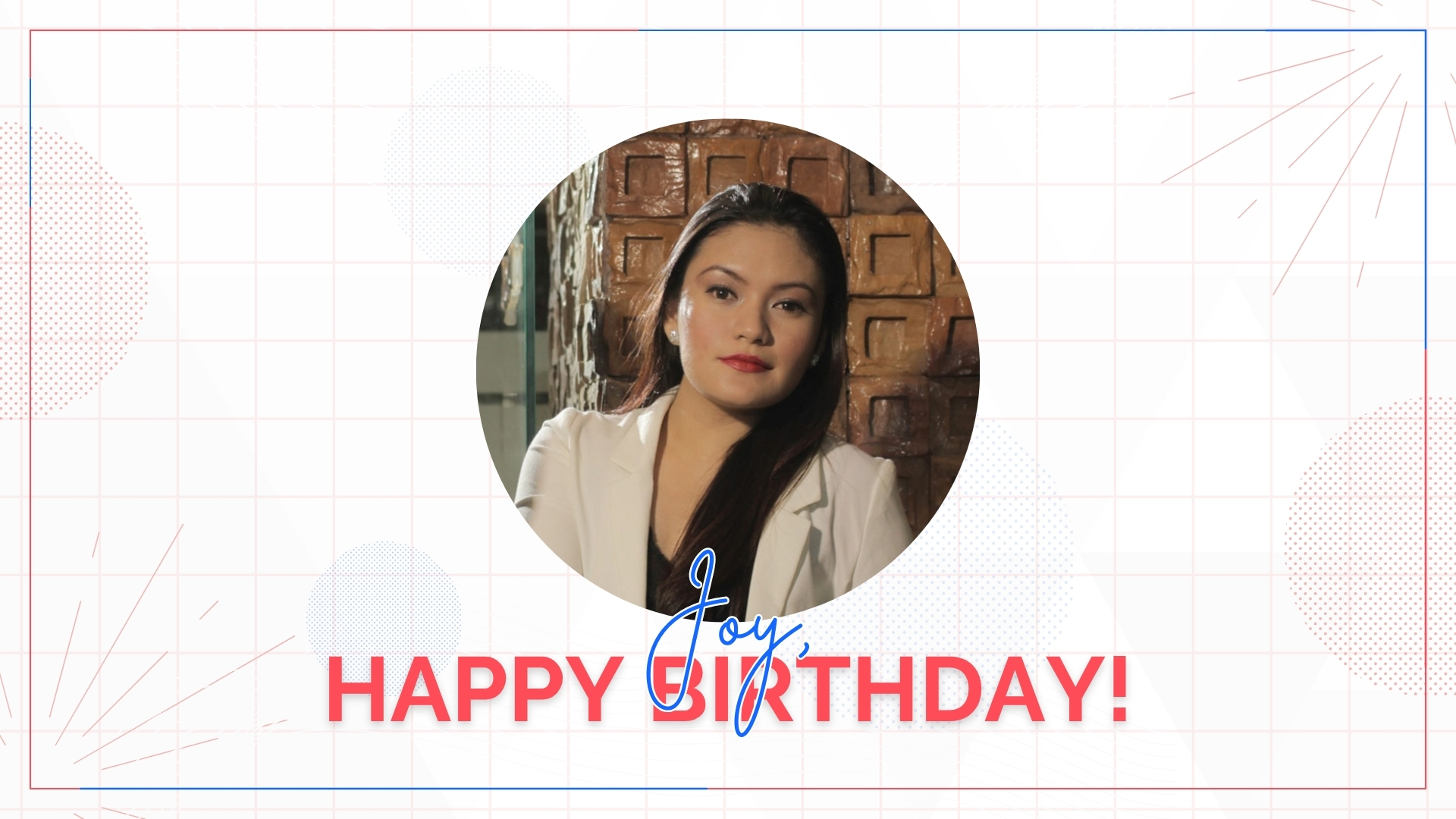 Joy's Birthday